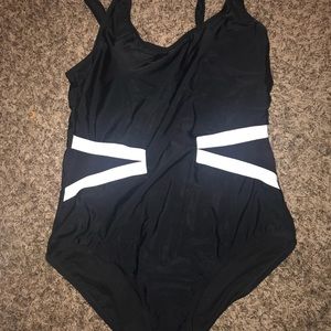 One piece bathing suit